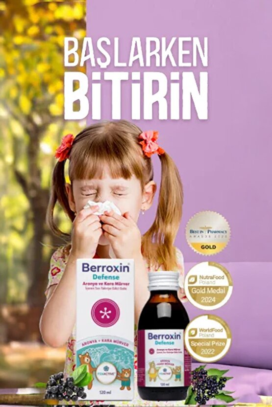 Berroxin Defense Şurup 120 ml 3 Adet