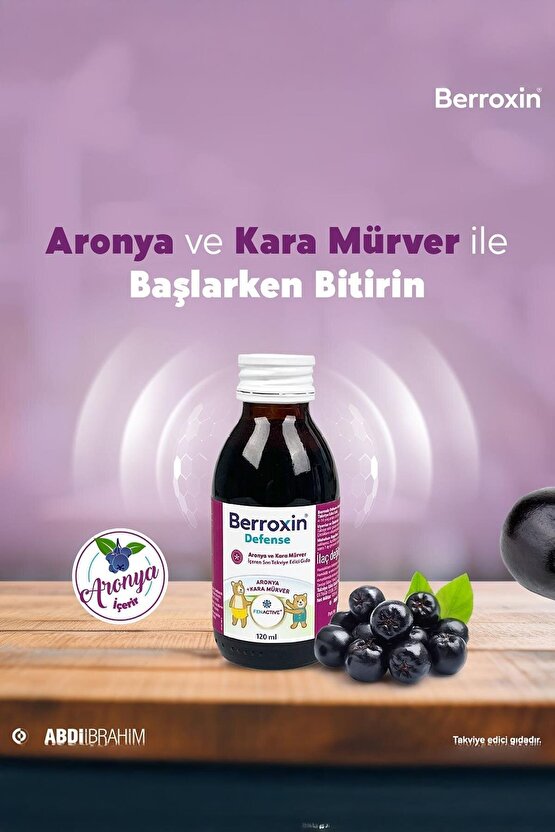 Berroxin Defense Şurup 120 ml 3 Adet