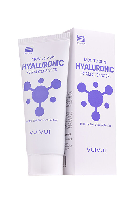 Hyaluronic Foam Cleanser Kore Üretimi Köpük Temizleyici 100gr