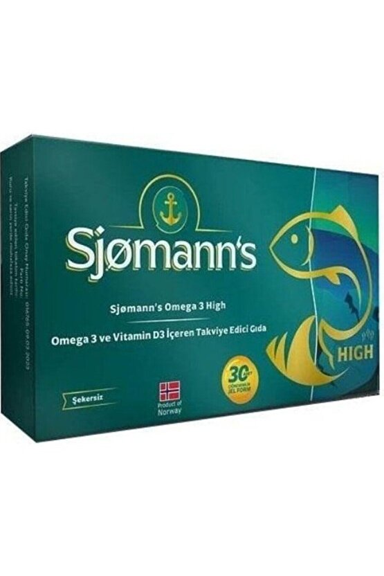 Omega-3 High 30 Çiğnenebilir Jel Tablet