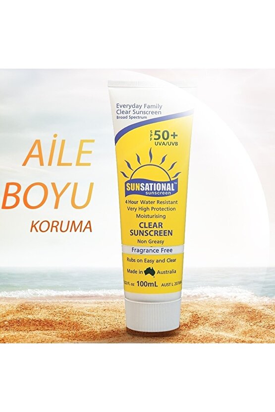 Spf50 Güneş Kremi 100ml Sunscreen
