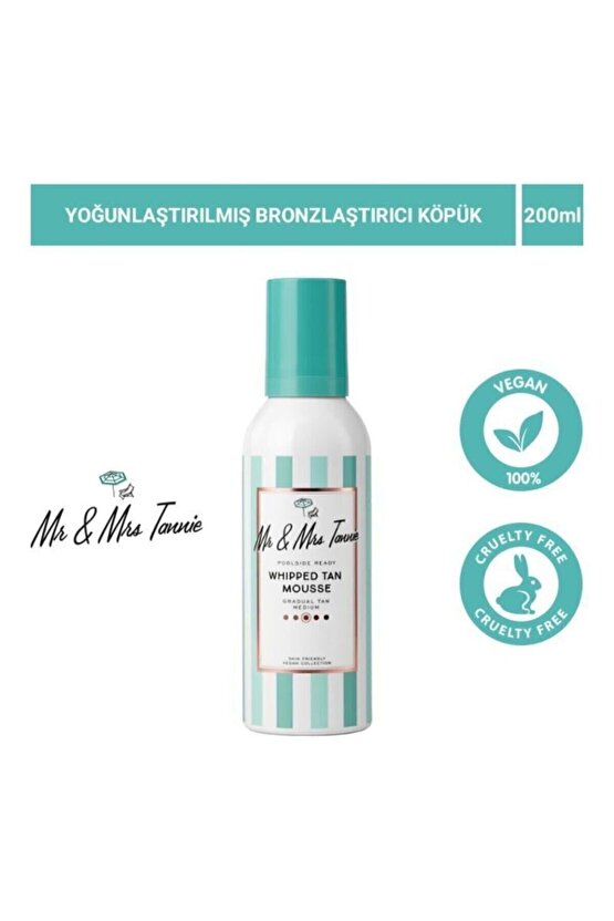 Yoğunlaştırılmış Bronzlaştırıcı Köpük 200 Ml