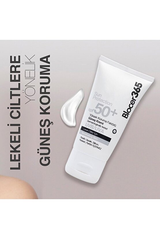 Blocer365 Lekeli Cilt Güneş Kremi SPF50+ 50 ml