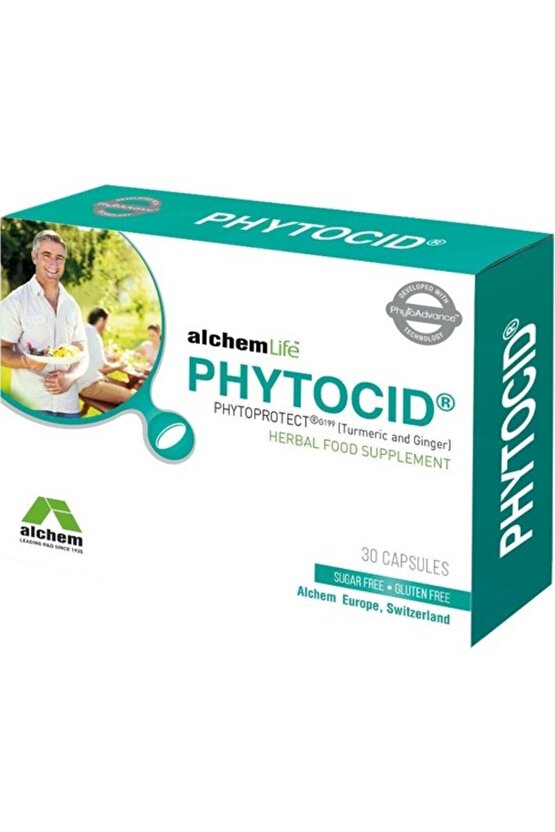 Phytocid Phyroprotect G199 Turmeric & Ginger 30 Kapsül