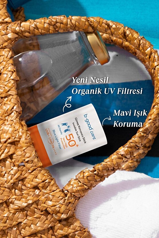 Güneş Koruyucu Stick Spf 50 Bebek Çocuk Yetişkin 12 ml
