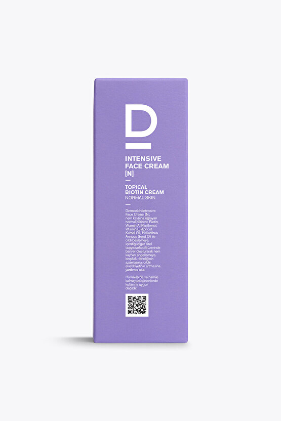 Intensive Face Topicalbiotin Cream(N) | Normal Ciltler İçin Nemlendirici Yoğun Bakım Kremi | 50 ml