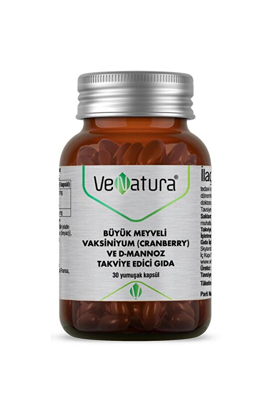 Cranberry Ve D-Mannoz 30 Kapsül