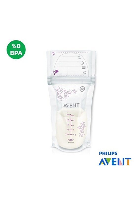 Avent Anne Sütü Saklama Poşeti 25li, SCF60325