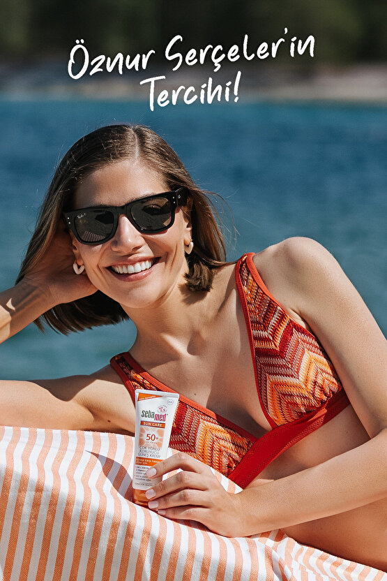 Sun Care SPF 50+ UVA  UVB Filtresi ve E Vitamini Üçlü Yüksek Koruma Çok Yönlü Güneş Kremi 50 ml