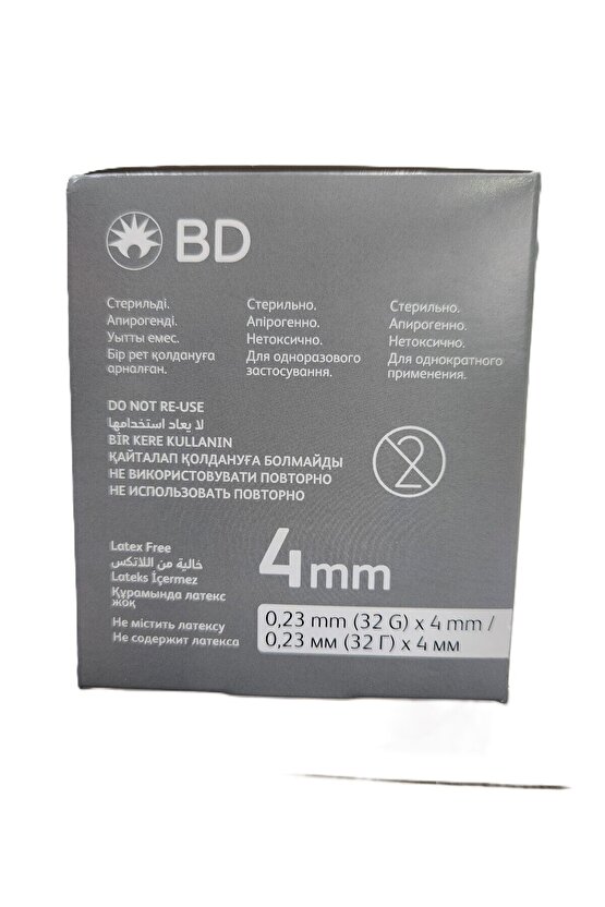 kalem iğnesi 32g 023mm×4mm 100lü