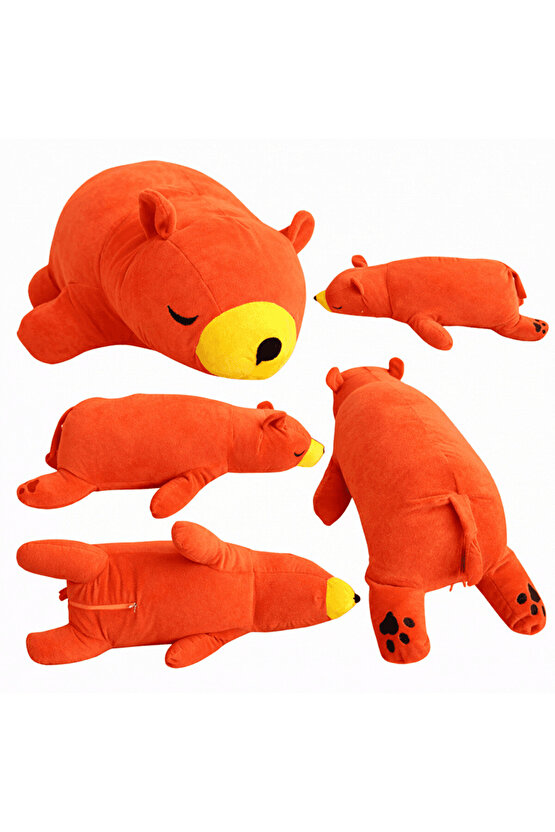 Uyku Arkadaşı Peluş Ayıcık Yastık – Bebek ve Çocuk İçin Yumuşak Babyface Kumaş