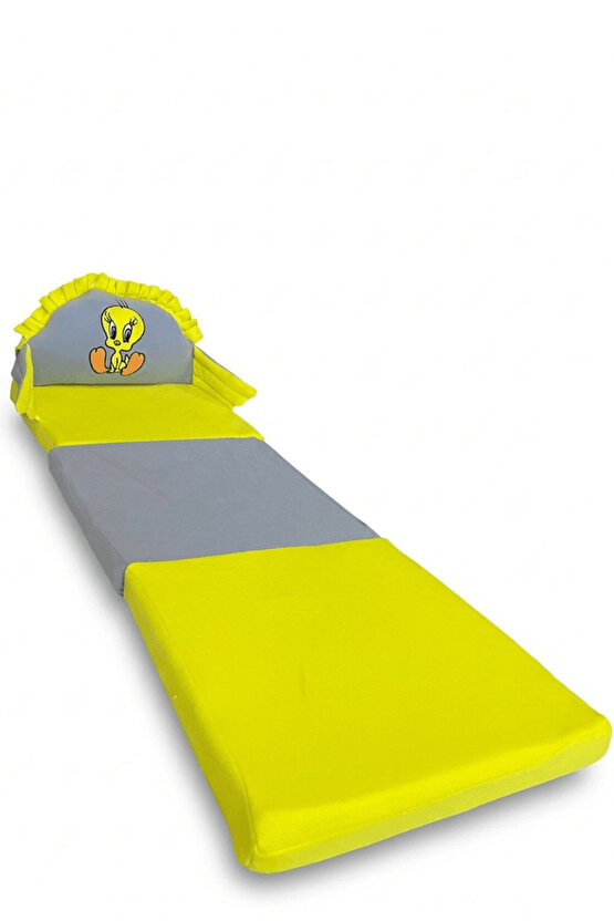 Tweety Karakterli Katlanabilir Bebek Çocuk Koltuğu (Kedi ve Küçük Evcil Hayvanlar İçin Uygun)