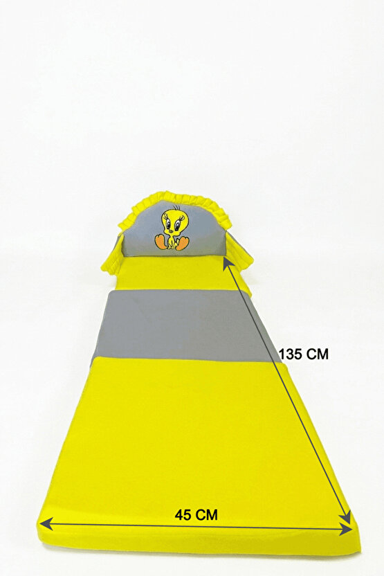 Tweety Karakterli Katlanabilir Bebek Çocuk Koltuğu (Kedi ve Küçük Evcil Hayvanlar İçin Uygun)