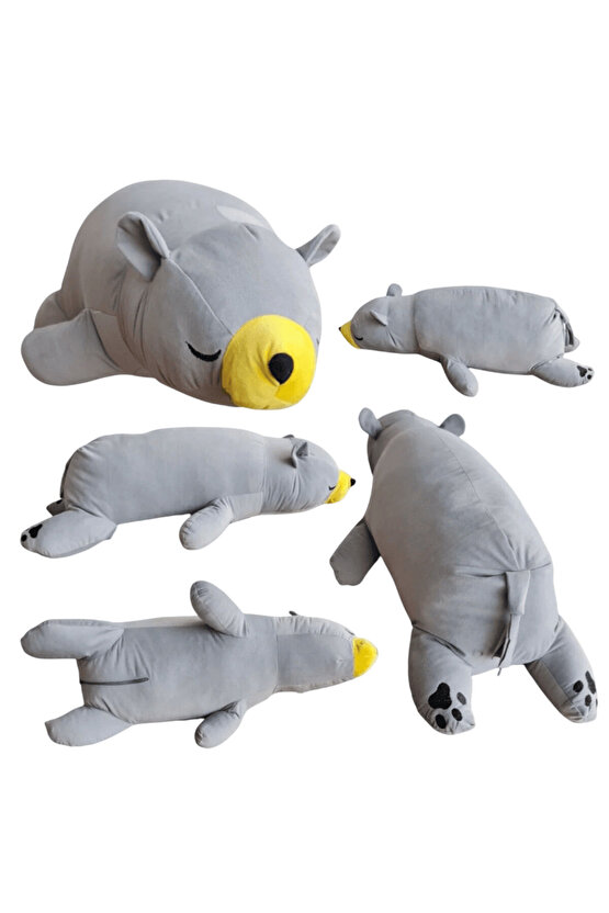 Uyku Arkadaşı Peluş Ayıcık Yastık – Bebek ve Çocuk İçin Yumuşak Babyface Kumaş