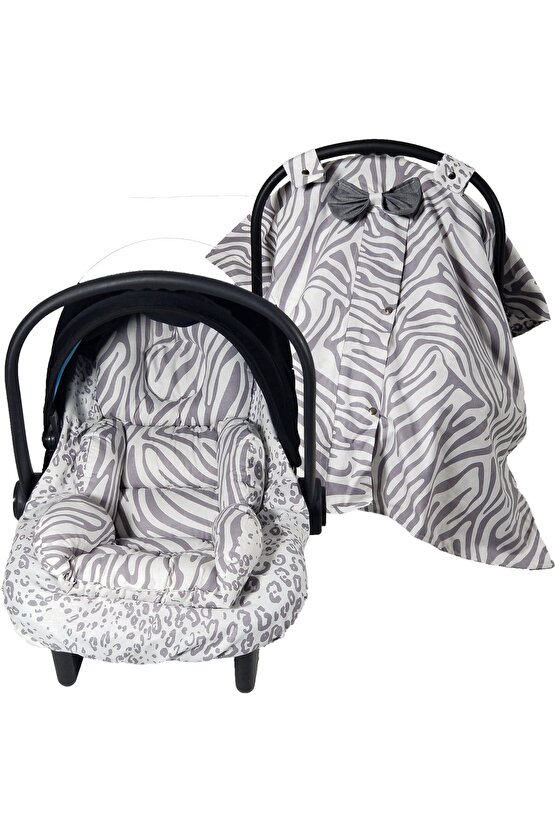 Puset Örtüsü, Puset Çarşafı, Ortopedik Puset Minderi 3 Lü Set BRİMİ COLLECTİON