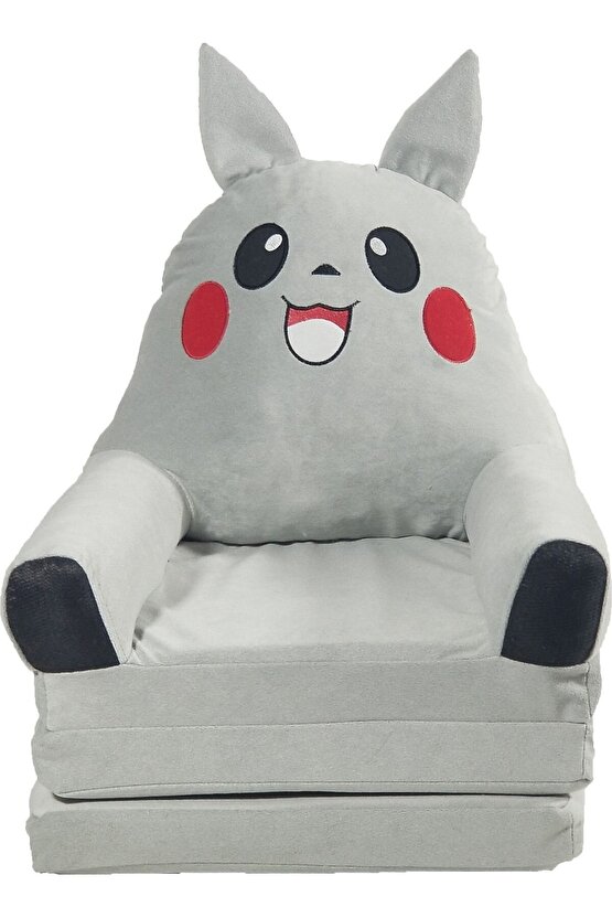 Katlanabilir Bebek-çocuk Koltuğu Taytüyü Portatif Yatak Puf Pembe-gri-sarı