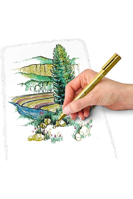 Staedler Bk5 Metalik Markör 5´li Set