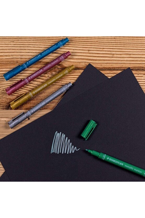 Staedler Bk5 Metalik Markör 5´li Set