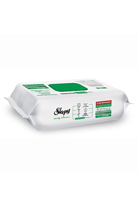 Easy Clean Yüzey Temizlik Havlusu Beyaz Sabun 100lü