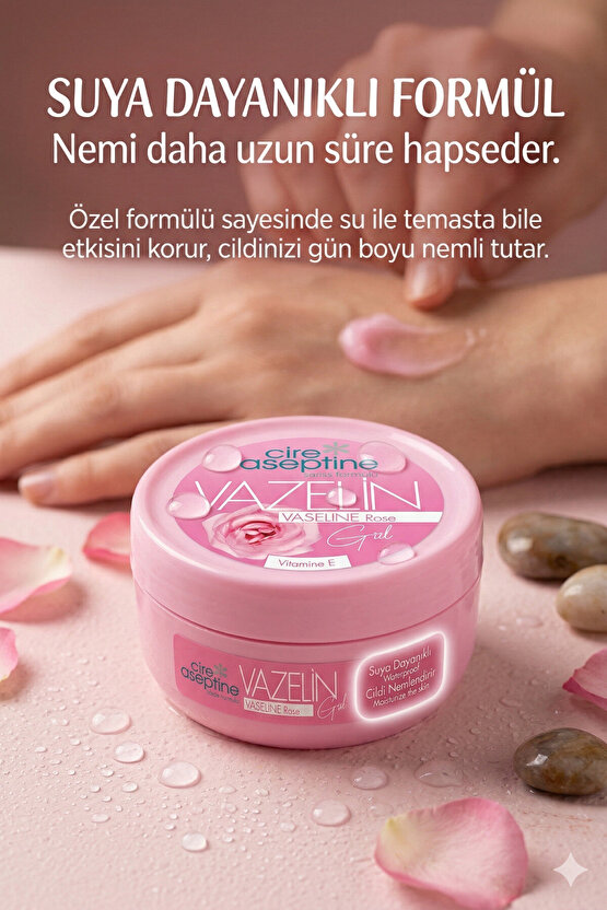 Vazelin Gül 150 Ml