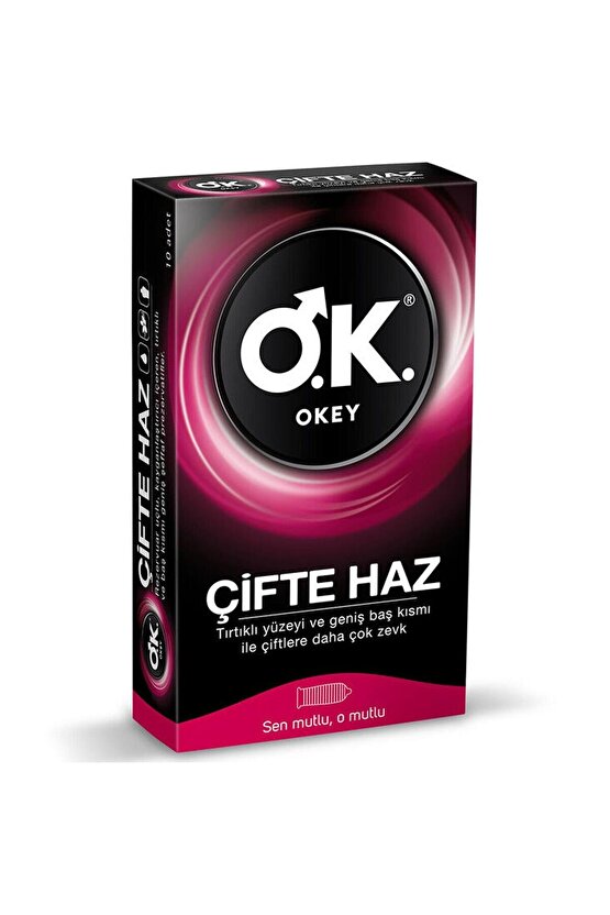 Prezervatif Çifte Haz 10lu