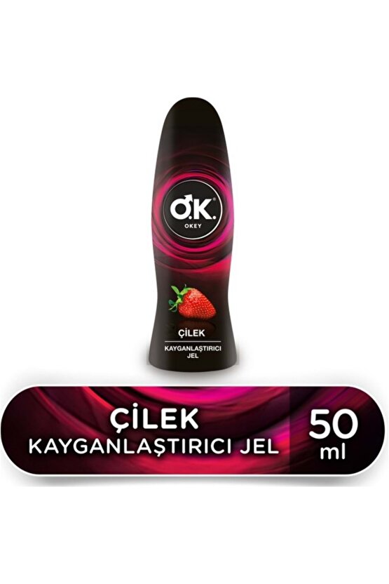 Çilek Kayganlaştırıcı Jel 50 Ml