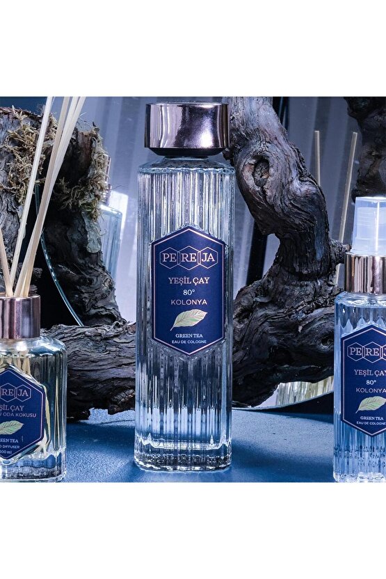 Yeşil Çay Kolonyası Cam Şişe 250 ml