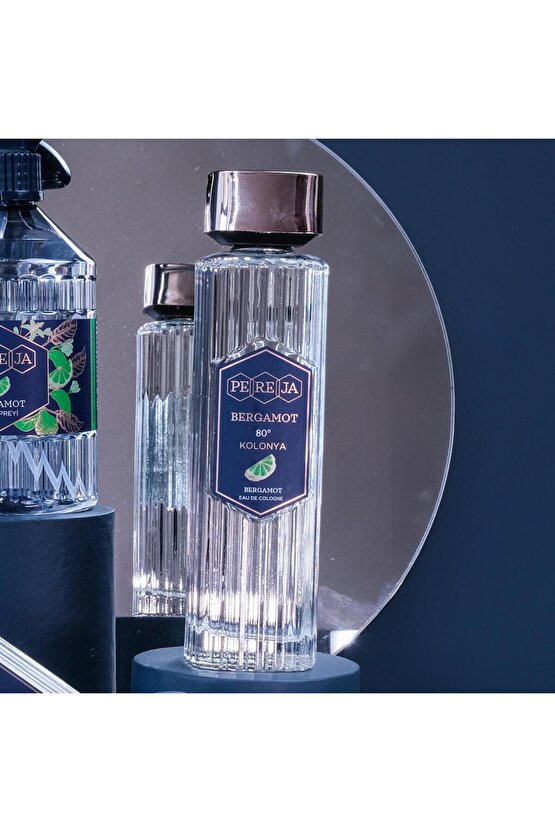 Perja Bergamot Kolonyası 250 ml Cam Şişe -Lüks& Kalıcı Kokusuyla