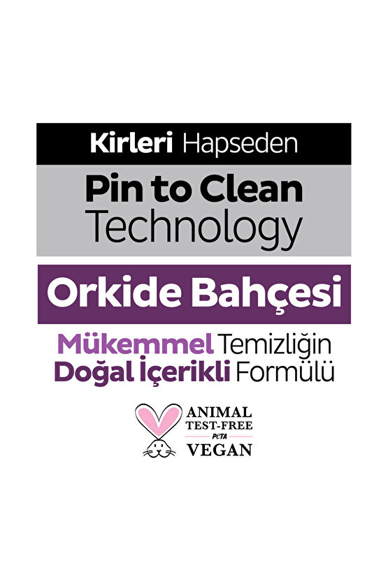 Easy Clean Orkide Bahçesi Yüzey Temizlik Havlusu Mendili 100 Yaprak