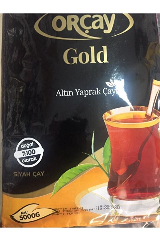 Gold Siyah Dökme 5 Kg Çay