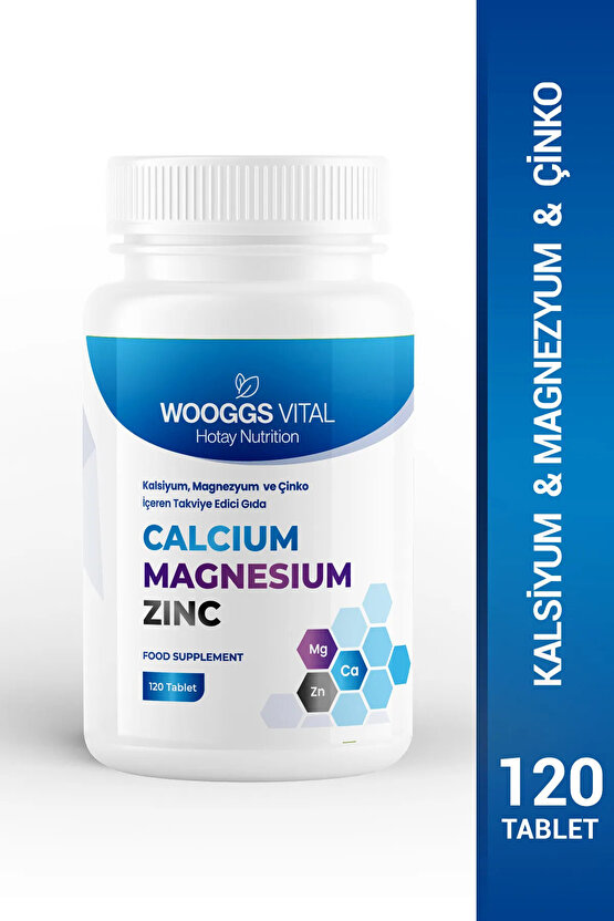 Kalsiyum Magnesium ve Zinc İteg 120 Tablet