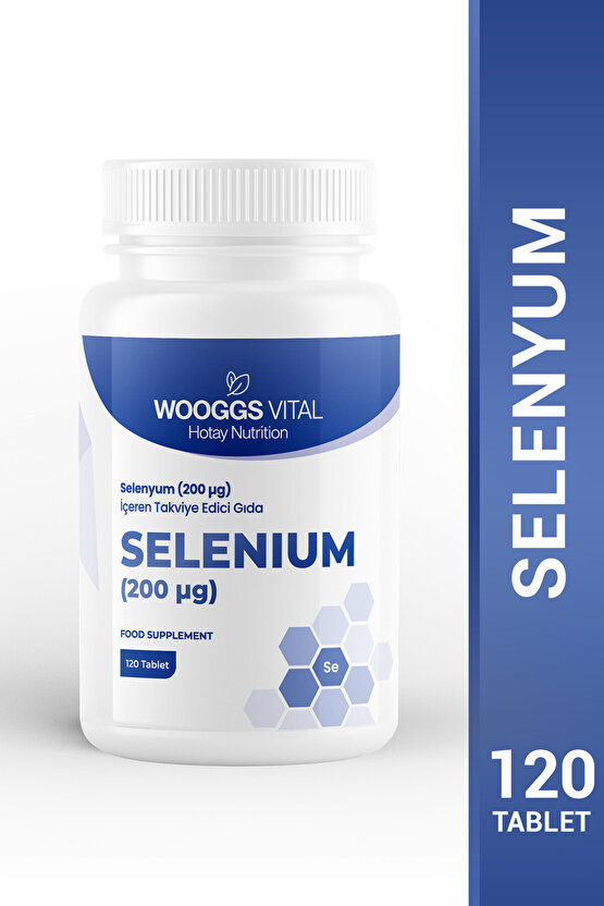 Selenyum (200 ΜG) Içeren Takviye Edici Gıda 120 Tablet