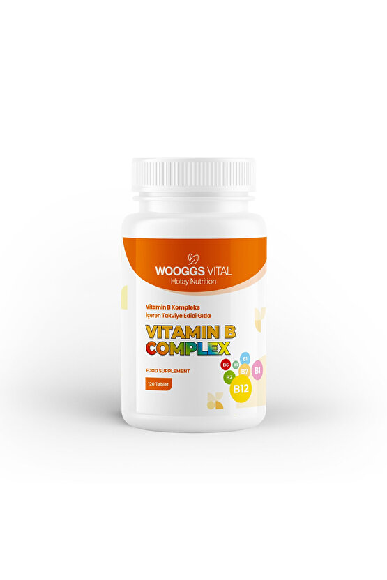 WOOGGS VITAL Vitamin B Kompleks İTEG 120 Tablet
