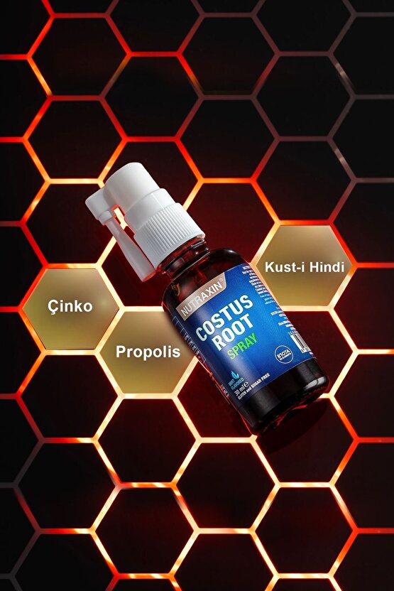 Costus Root Spray 30 Ml - Kusti Hindi Boğaz Spreyi
