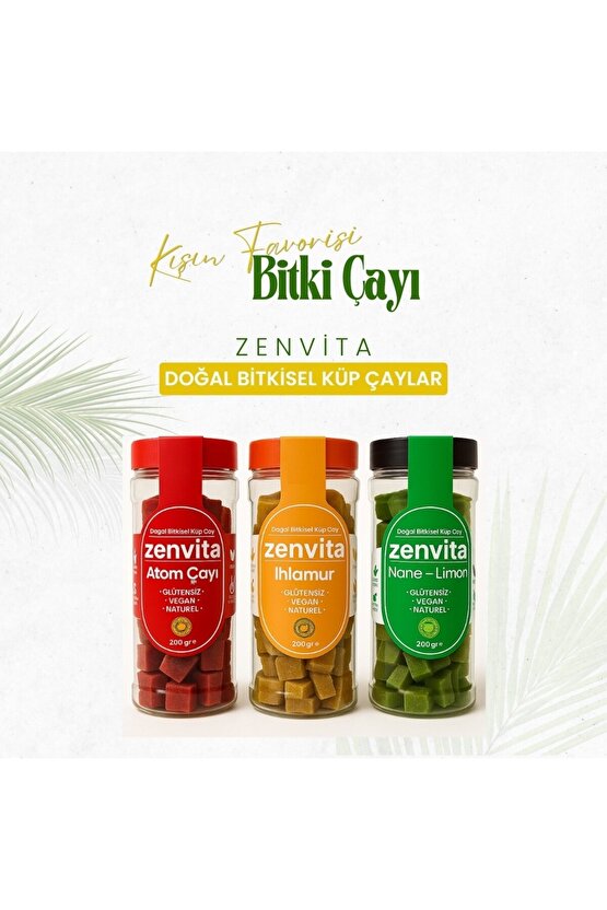 Doğal Bitkisel Vegan Atom Kış Çayı 200gram