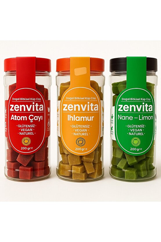 Doğal Bitkisel Vegan Atom Kış Çayı 200gram