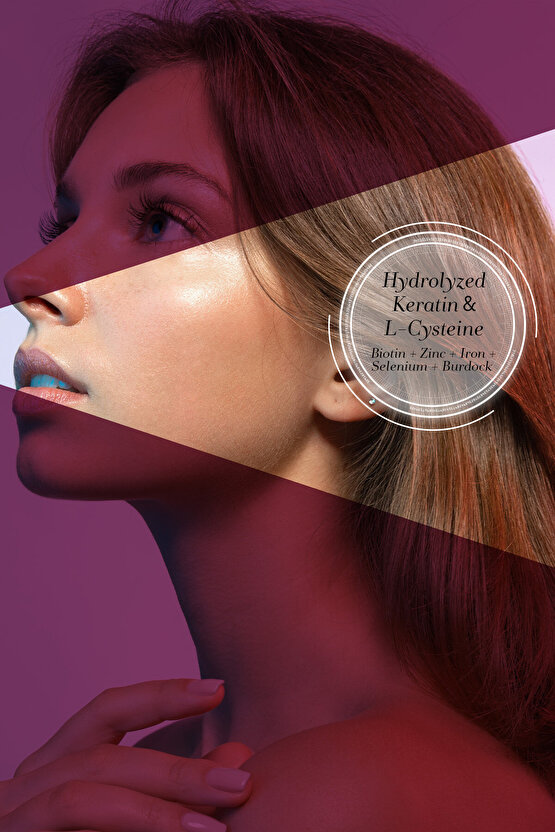 Womens Hair 30 Tablet - Keratin Kolajen Biotin Çinko Demir Selenyum Dul Avrat L Sistein Saç Vitamini