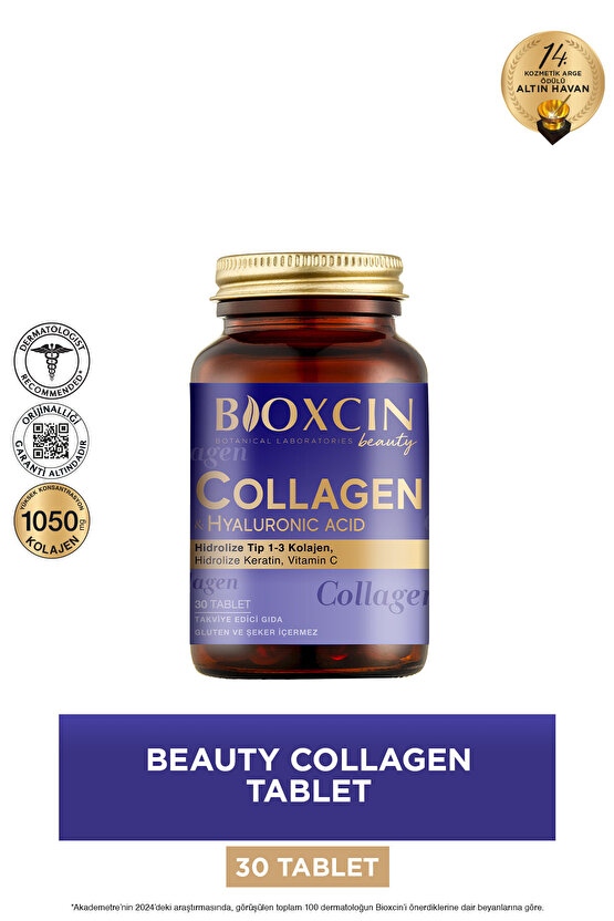 Beauty Collagen 30 Tablet - Tip1 Tip 3 Hidrolize Kolajen