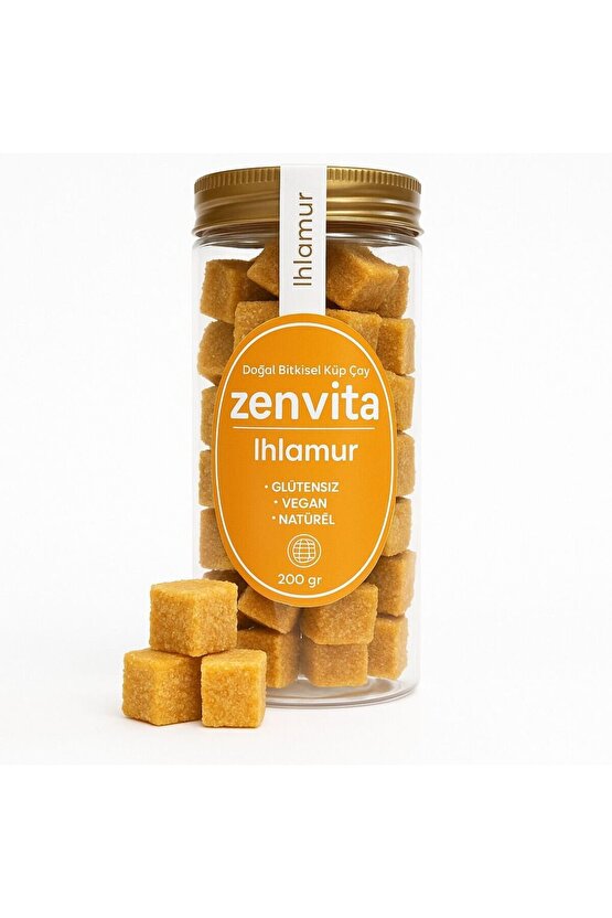 Doğal Bitkisel Ihlamur Çayı 200gram Küp C-Vitaminli