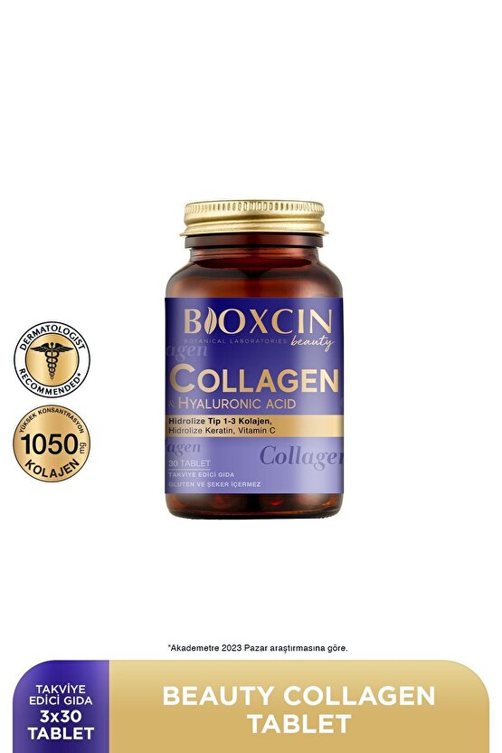 Beauty Collagen Tablet Tip 1 & Tip 3 Hidrolize Kolajen Tablet (3 Al 2 Öde Avantaj Set)