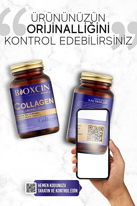 Beauty Collagen Tablet Tip 1 & Tip 3 Hidrolize Kolajen Tablet (3 Al 2 Öde Avantaj Set)