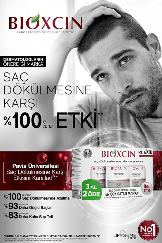 Klasik Kuru Ve Normal Saçlar Için Şampuan 300 Ml - Genesis Saç Dökülmesi Şampuanı Kuru ve Normal Saç