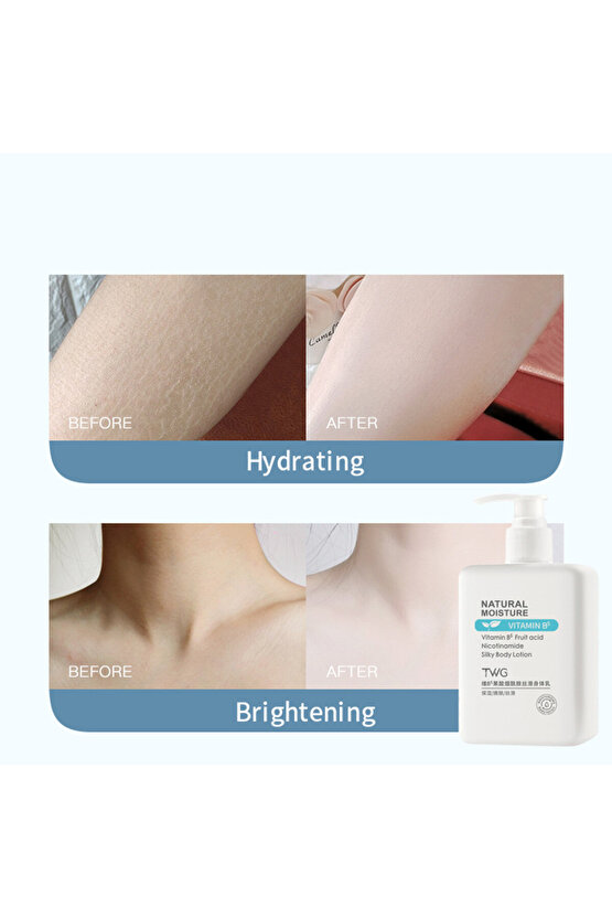 Niasinamid Vitamin B5  C VitaminiVücut Losyonu