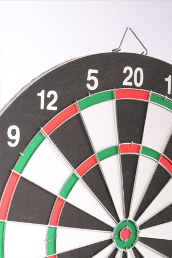 Dart Seti 38 cm (15 İnç) + 6 Dart Oku (6 Gr) Hedef Tahtası