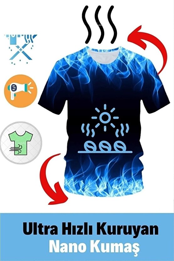 Düz Şortlu Şeritli Büyük Beden Yüzücü Mayo 6023 Siyah