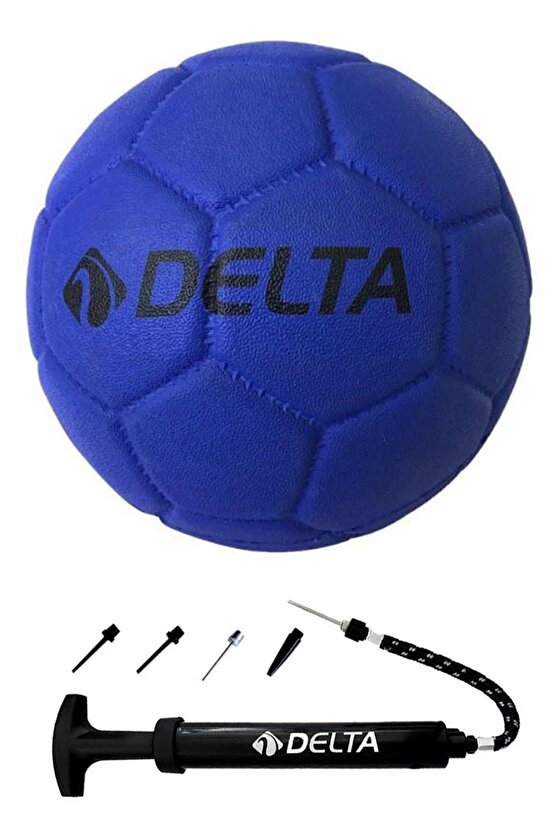 Deluxe Kauçuk 2 Numara Hentbol Topu + Top Pompası
