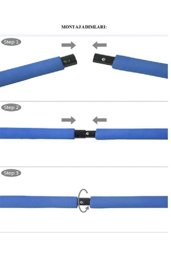 Squat Pilates Jimnastik Egzersiz Çubuğu Portable Studio Squat Barı