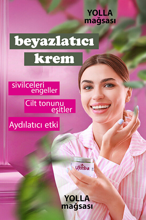 Ujooba Beauty Cream Beyazlatıcı Krem (4lü Set )