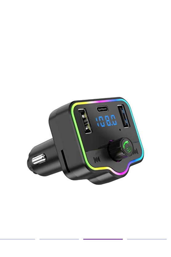 Lkw-1 Çift USB Bağlantılı Wireless Fm Transmitter Müzik Kiti