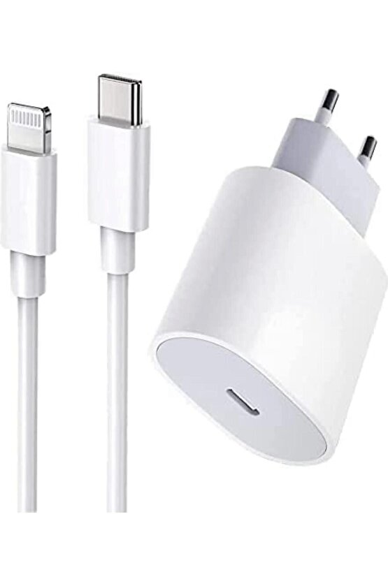 IPHONE 11 Pro Seyahat Seti Adaptör-Kablo Orijinal HIZLI ŞARJ ALETİ